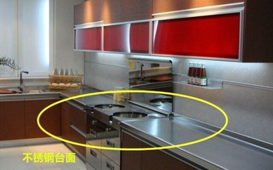 不锈钢台面橱柜门选什么颜色