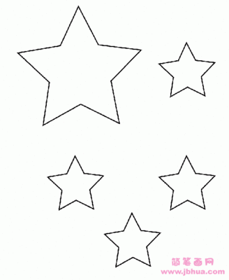 闪亮裙子星星怎么画好看