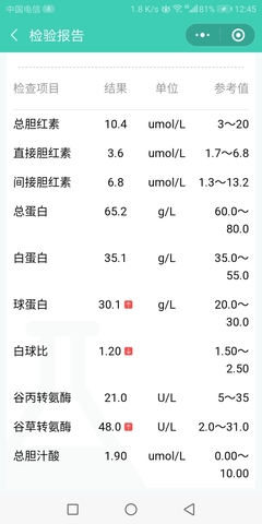 胆红素偏低是怎么回事