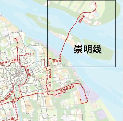 上海崇明地铁