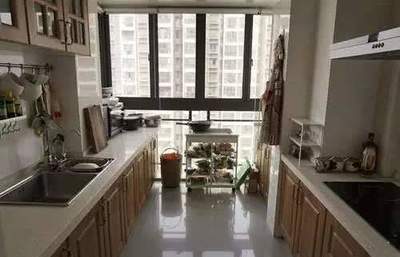 做橱柜的能封落地窗吗