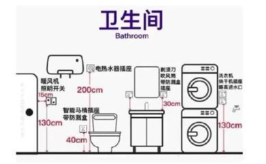 家装开关插座高度标准