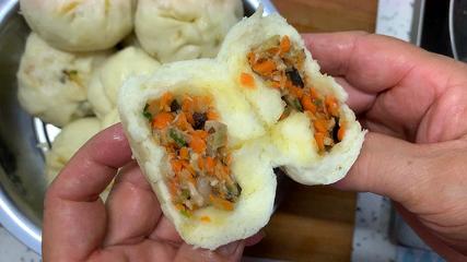 胡萝卜包子做法