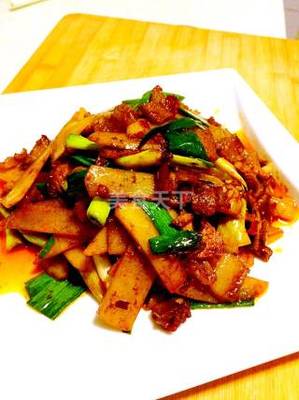 肉炒熏豆腐的做法大全家常