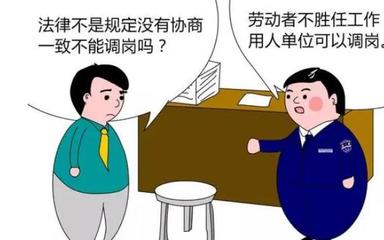 公司调岗位我不去有赔偿吗