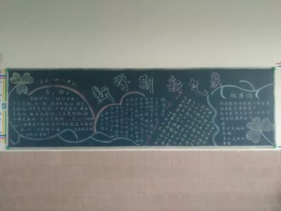 怎么画简单的黑板画