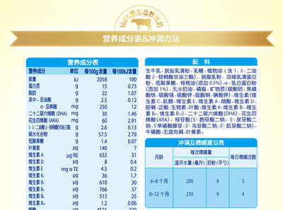 二段奶粉测评