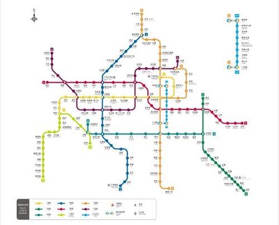 广州海珠区地铁线路图