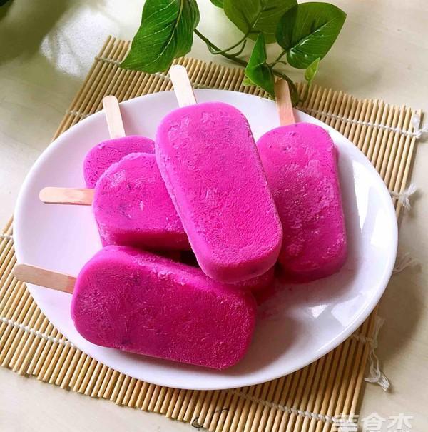 火龙果冰棍的制作方法