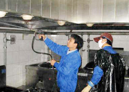 广州商业厨房油烟管道清洗