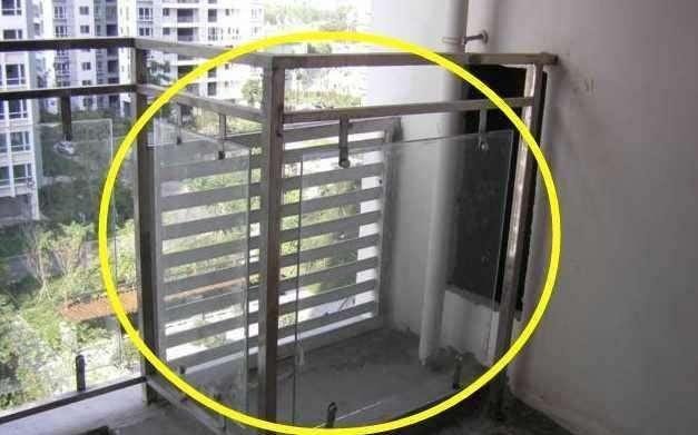 空调机位改造成小阳台
