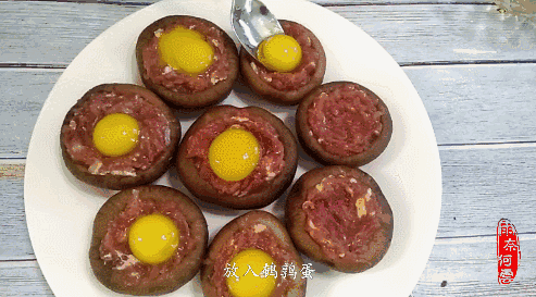 香菇油菜鹌鹑蛋的做法