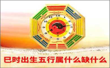 已时五行属什么