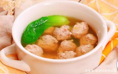 猪肉丸子汤用放香菇