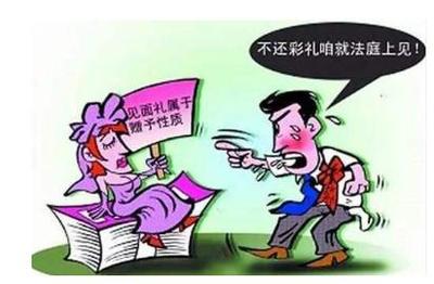 彩礼返还的法律规定