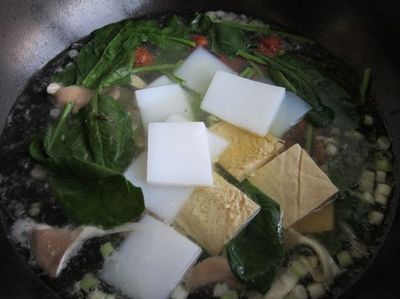 菠菜冻豆腐的做法大全家常