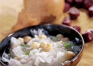 香菇白木耳粥