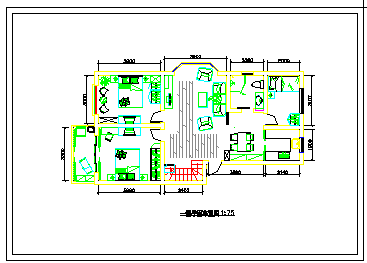 农村二层复式楼户型图