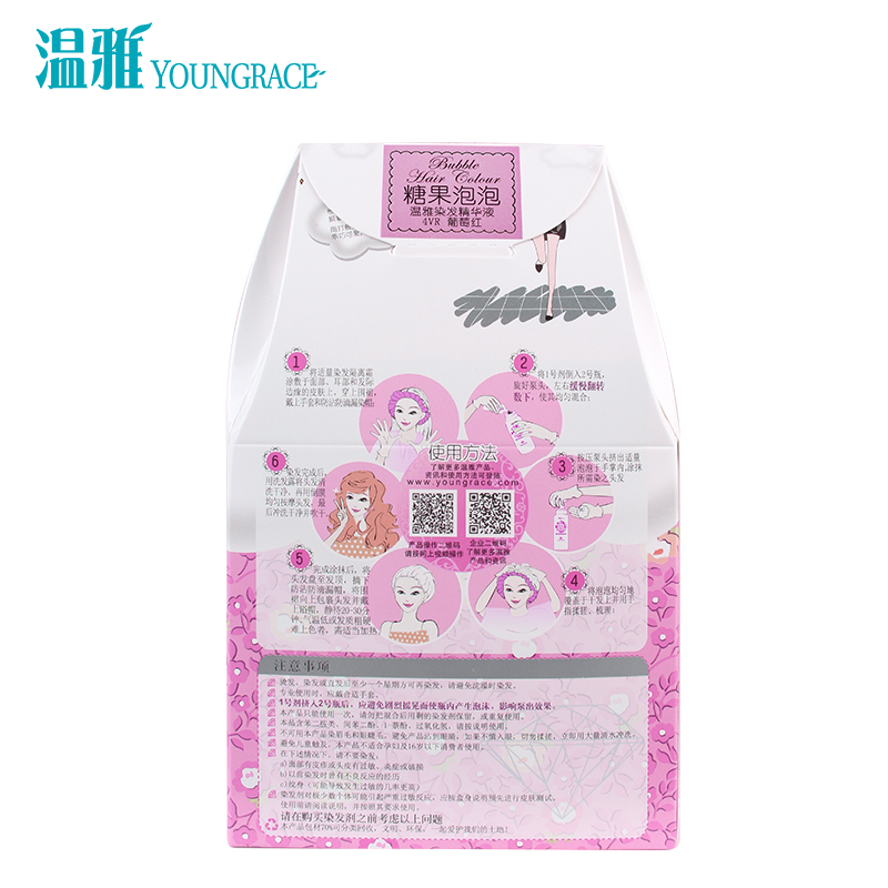 泡泡染发剂使用方法