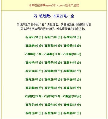 姓名名典