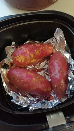 空气炸锅红薯要烤多久温度多少