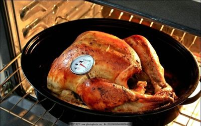 烤鸡的温度和时间