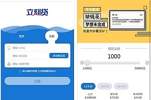 小额网络贷款平台