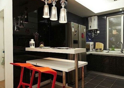 家用厨房吧台高度