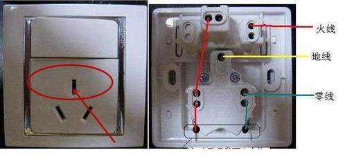 三孔插座接地线是什么颜色
