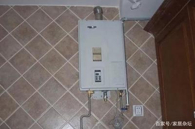 燃气热水器的安装高度