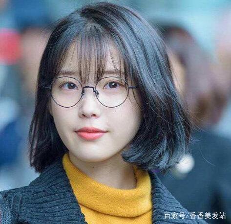 女生空气刘海