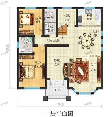 10万农村别墅设计图