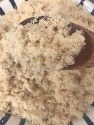 婴儿原味肉松的制作方法