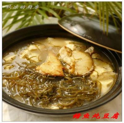 砂锅海带炖豆腐的做法