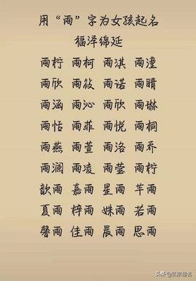女孩名字典故