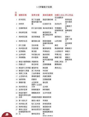 6个月宝宝的辅食食谱