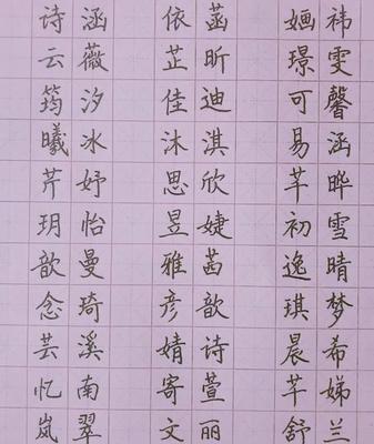 跟祎字配的女孩名字