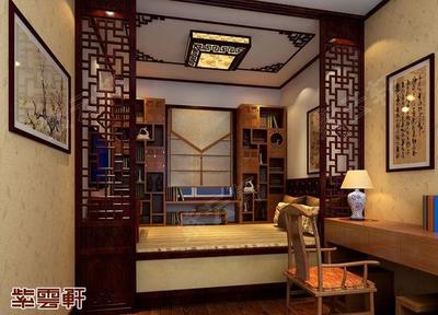 书房中式装修效果图