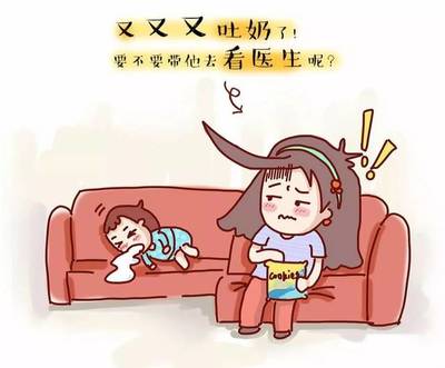 新生儿吐出来的奶像豆腐渣