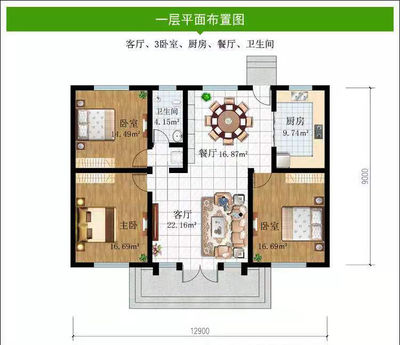 中式自建房设计图