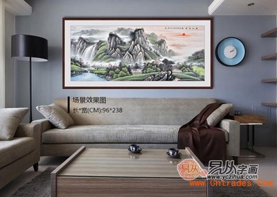 山水画能挂厨房吗