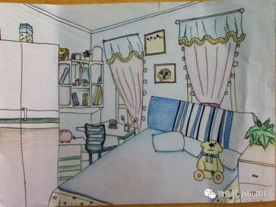 房间的一角