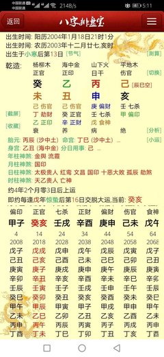 八字中食神是什么意思