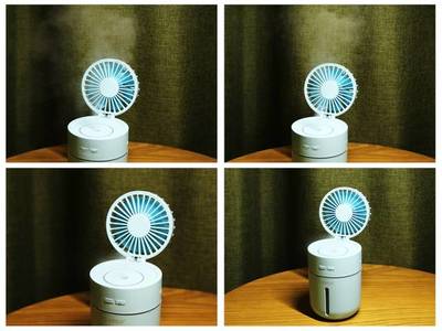 风扇如何加湿器