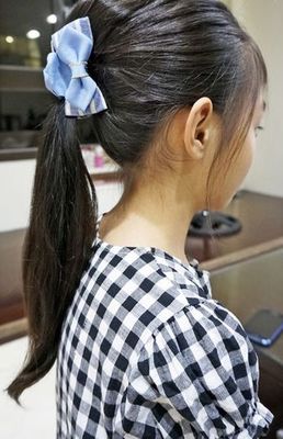 马尾辫扎法