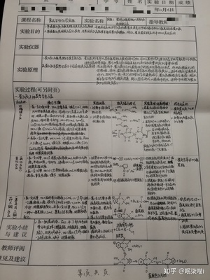 化学实验预习报告怎么写