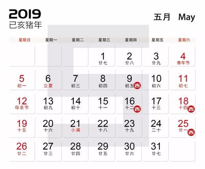 搬家吉日表