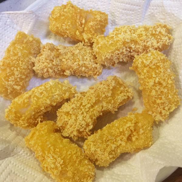 炸龙利鱼块的做法大全家常
