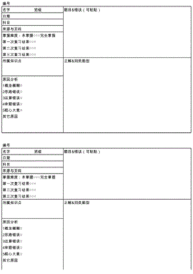 小学生错题系统软件