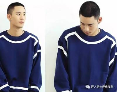 超短霸气短发男士发型